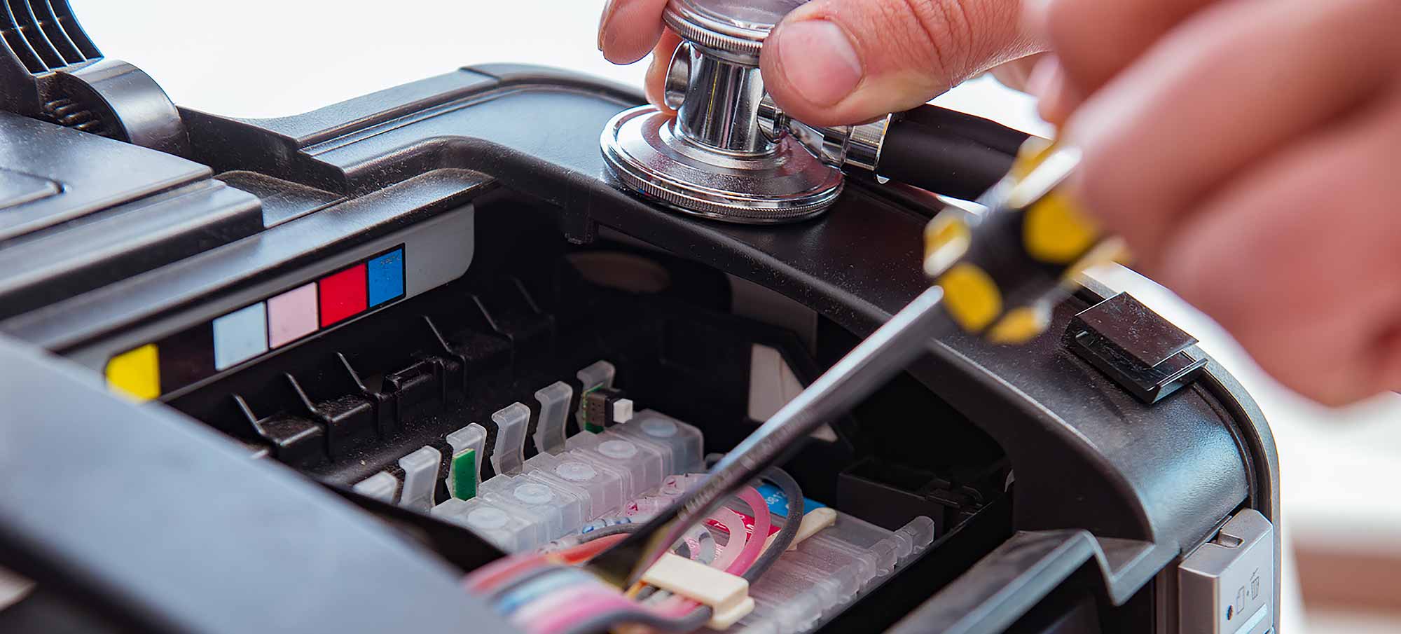 bar code printer repair