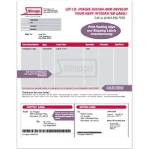 Integrated Label Form