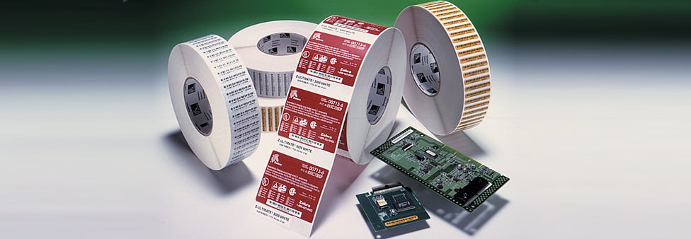 Zebra Z Ultimate 3000T White Polyester Labels