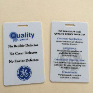 Laminated ID Cards