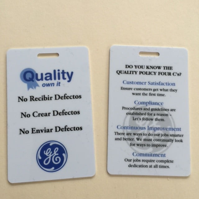Laminated ID Cards