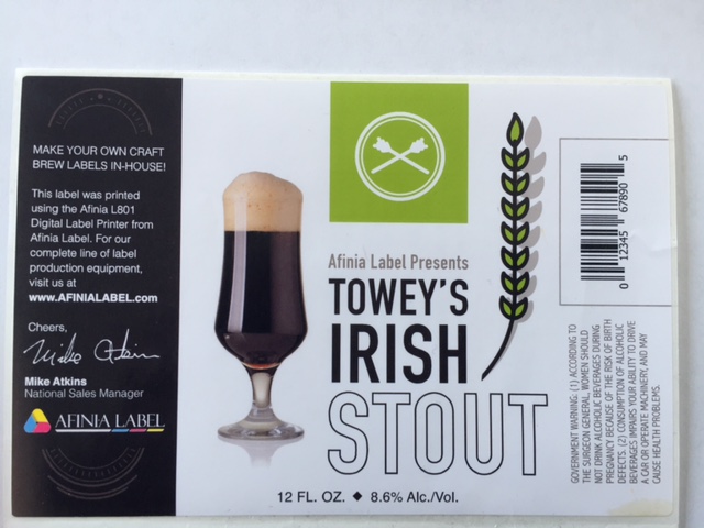 Afinia Inkjet Paper Label
