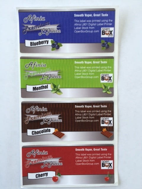 High Quality Gloss Inkjet Labels