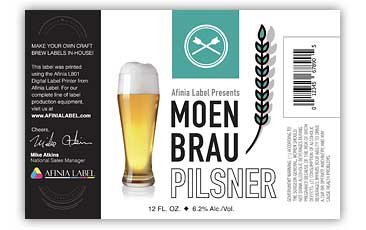 Afinia Inkjet Paper Label