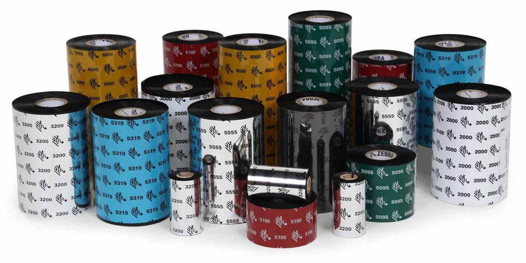 Zebra printer ribbons