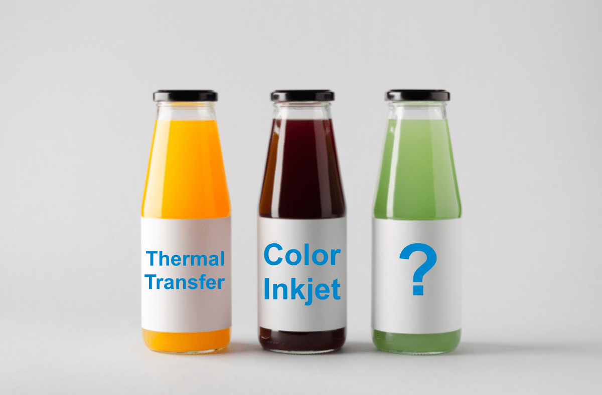 Thermal Transfer or Color Inkjet