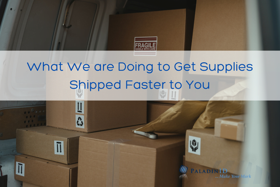 Supplies Shipped Faster