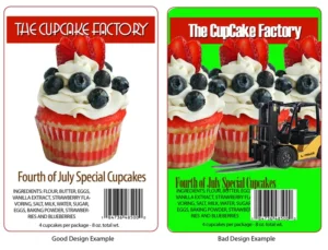 Poor Designed Labels