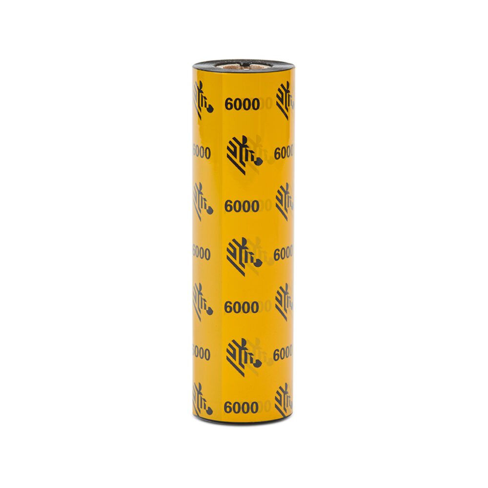 Zebra 6000 Wax Ribbons