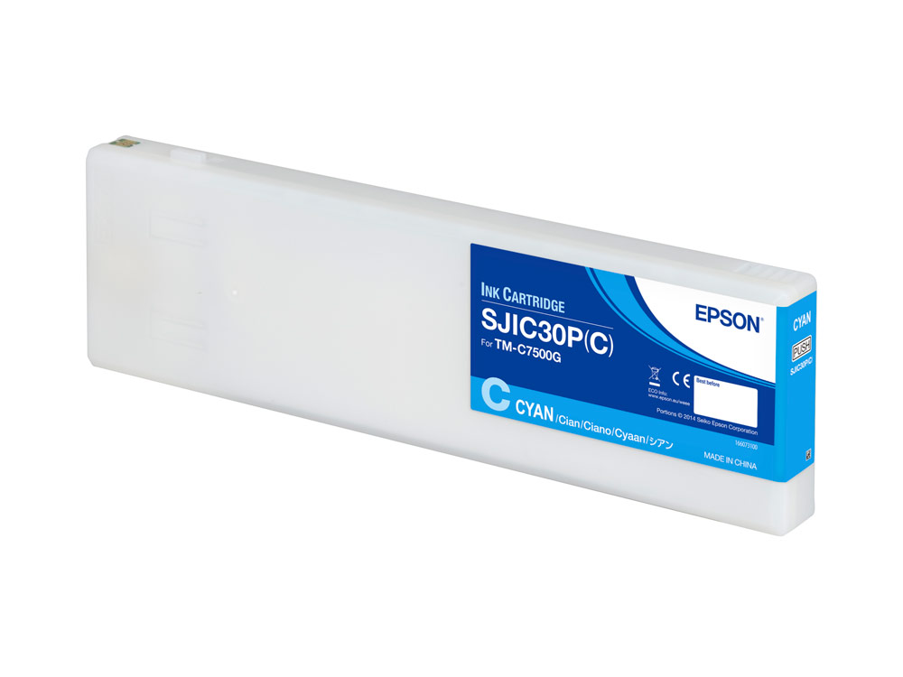 Epson C7500G Cyan Gloss Ink ||C33S020636