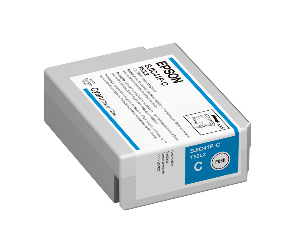 Epson C4000 Cyan Ink C13T52L220