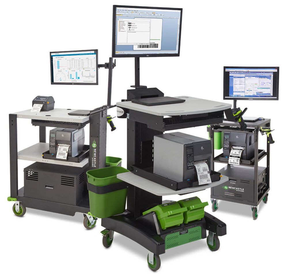 Newcastle Systems Mobile Cart Solution and Productivity PaladinID, LLC