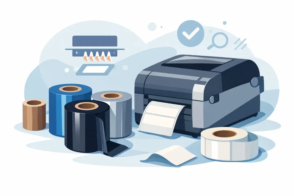Choosing Thermal Transfer Ribbon for Labels