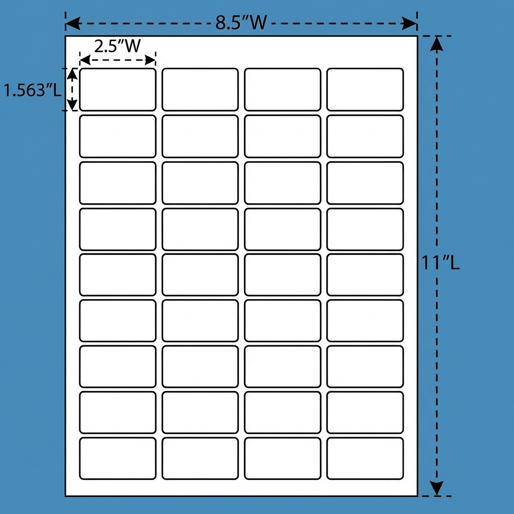 Laser Paper Labels