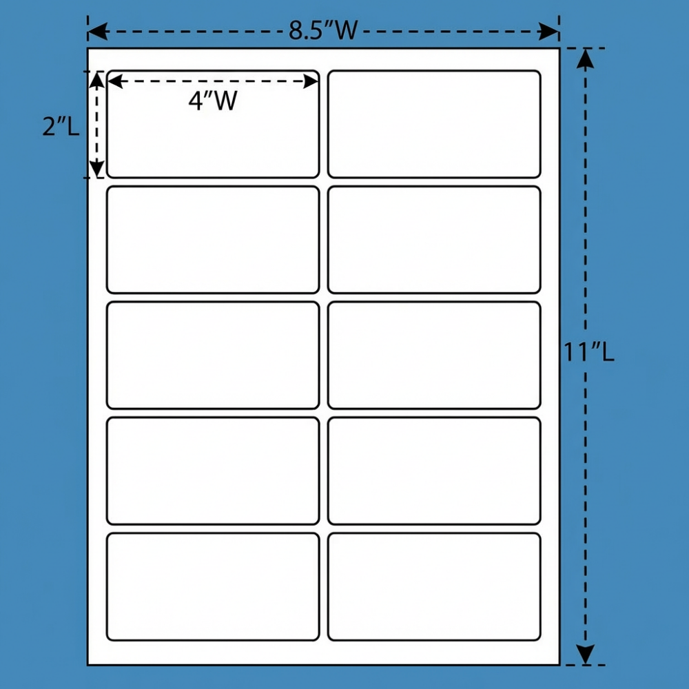 Laser Paper Labels