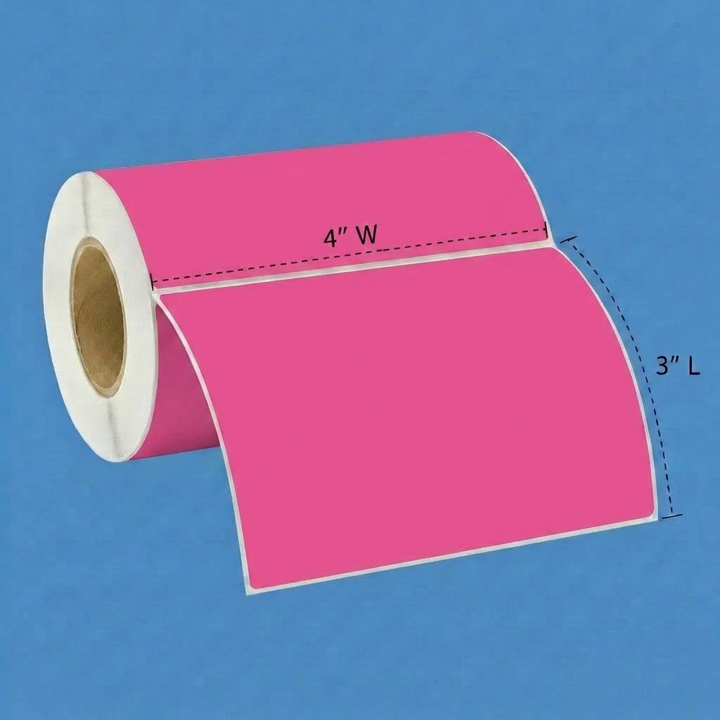 Thermal Transfer Fluorescent Paper Labels