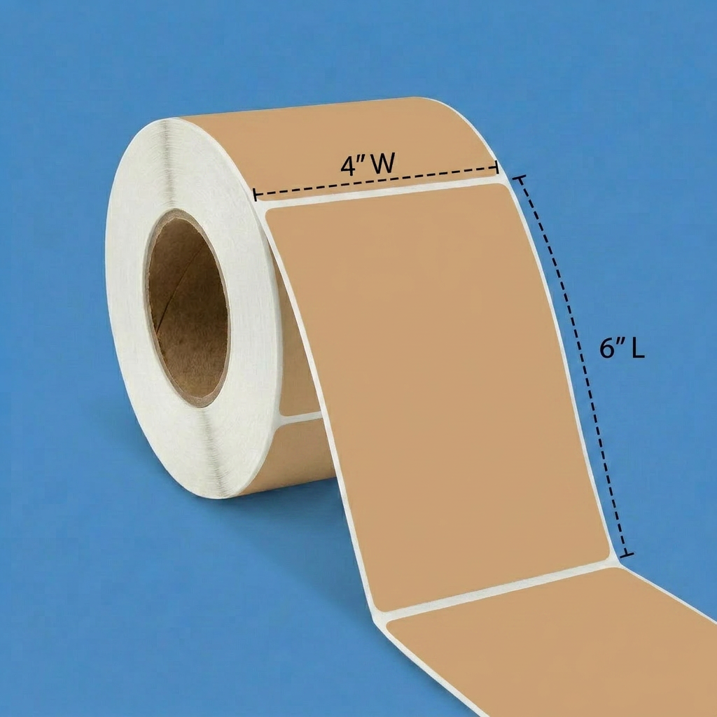 Thermal Transfer Floodcoated Paper Labels