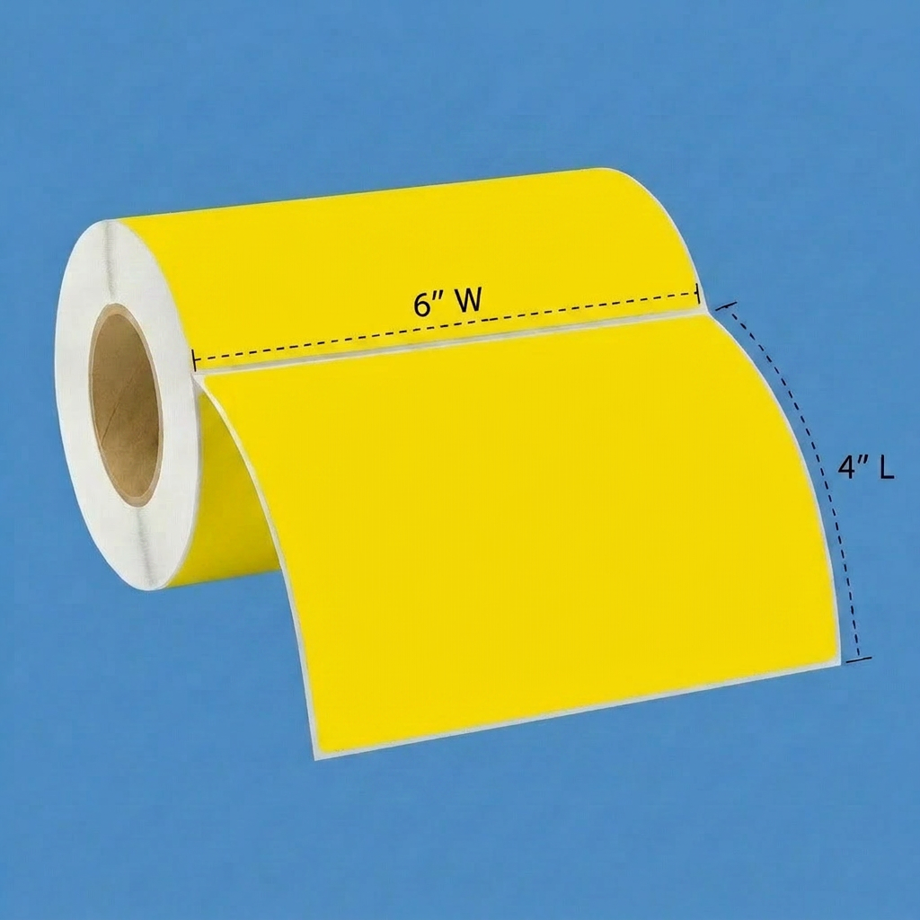 Thermal Transfer Floodcoated Paper Labels