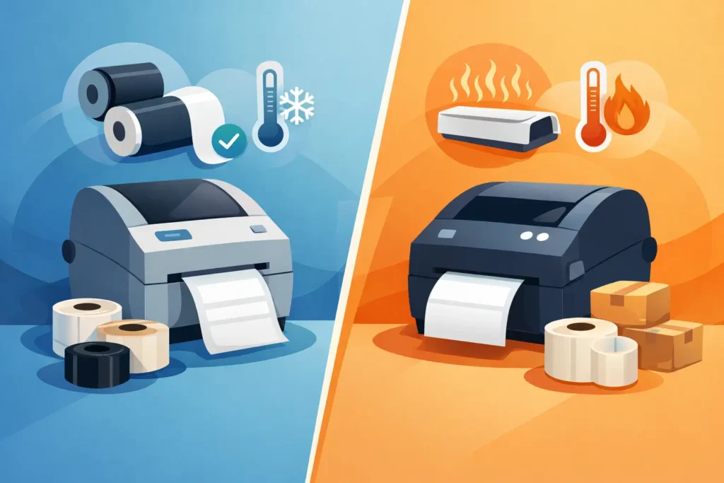 Thermal Transfer vs Direct Thermal