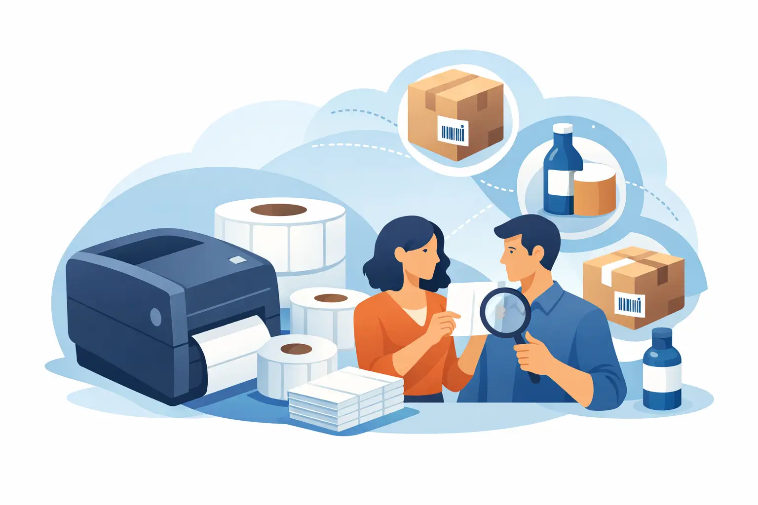 How to Choose Custom Direct Thermal Labels