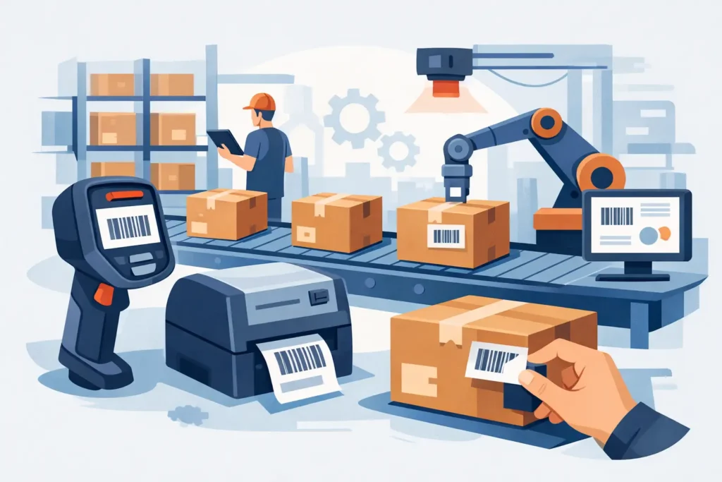 Industrial Barcode Labeling Guide for Operations