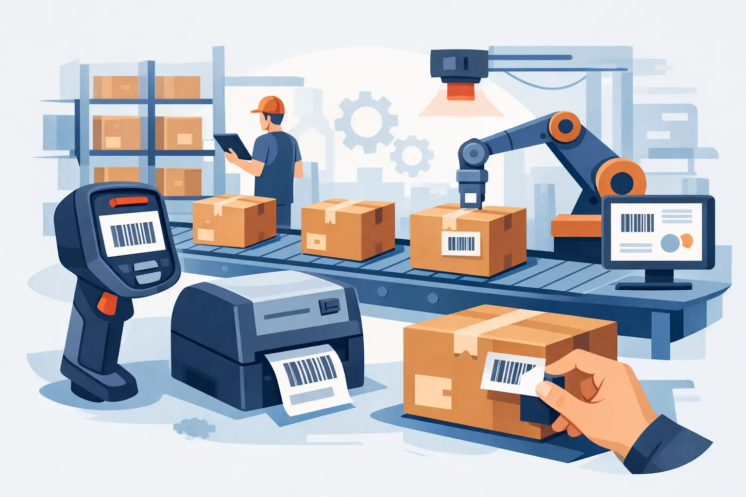 Industrial Barcode Labeling Guide for Operations