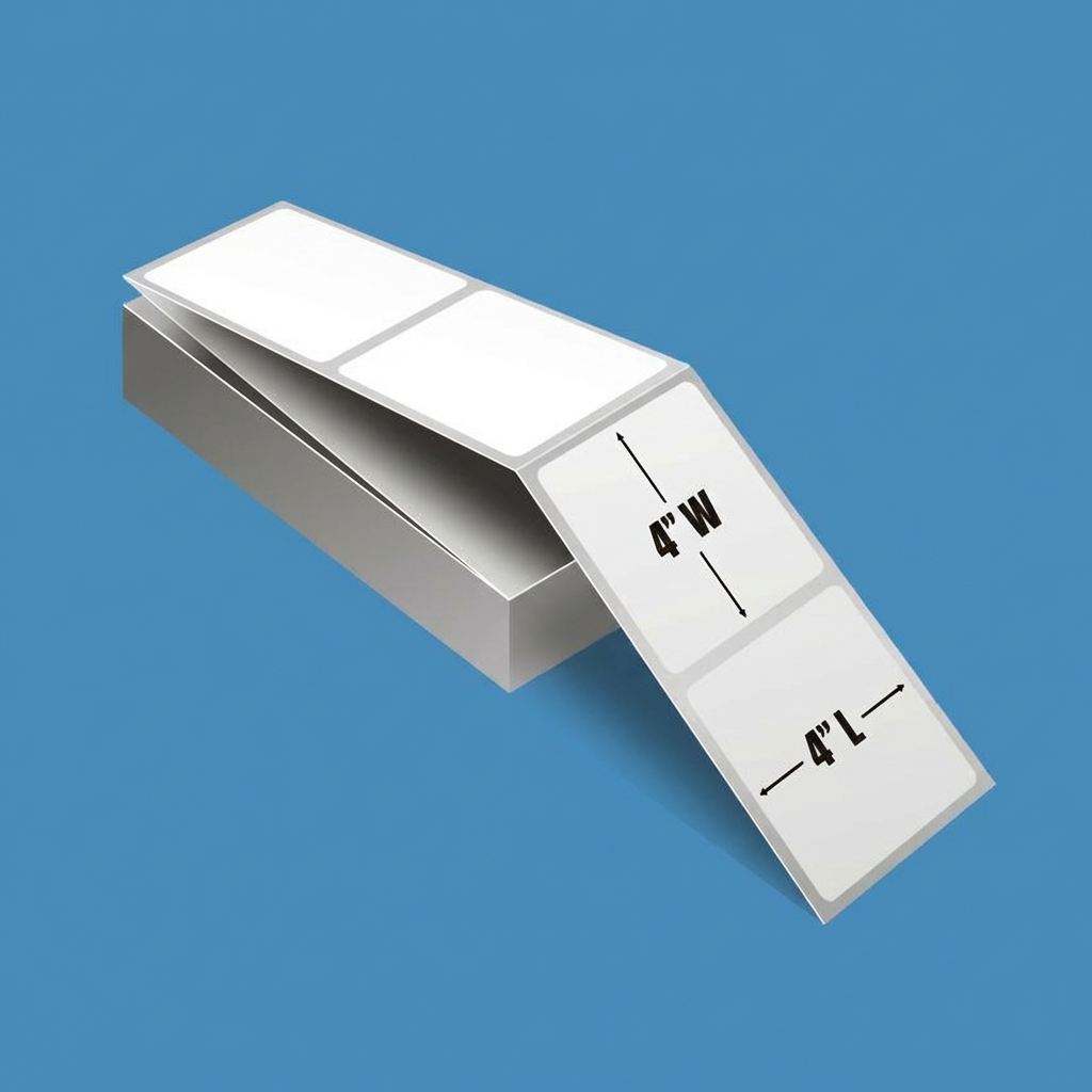 Thermal Transfer Paper Labels||4 x 4 – Industrial