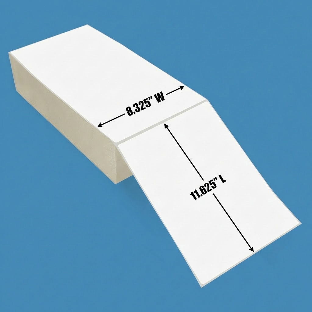Inkjet Matte Paper Labels ||8.325 x 11.625 – Industrial