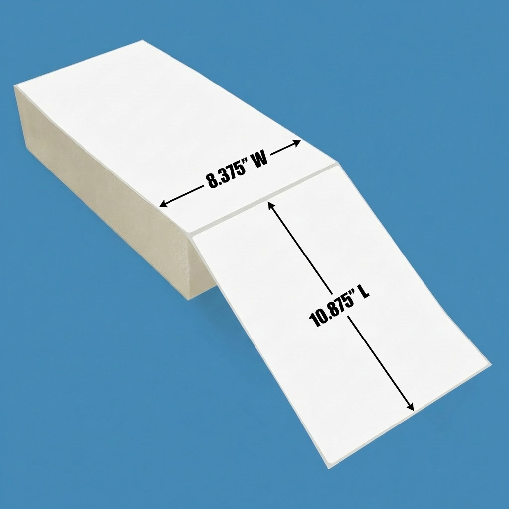 Inkjet Gloss Paper Labels ||8.375 x 10.875 – Industrial