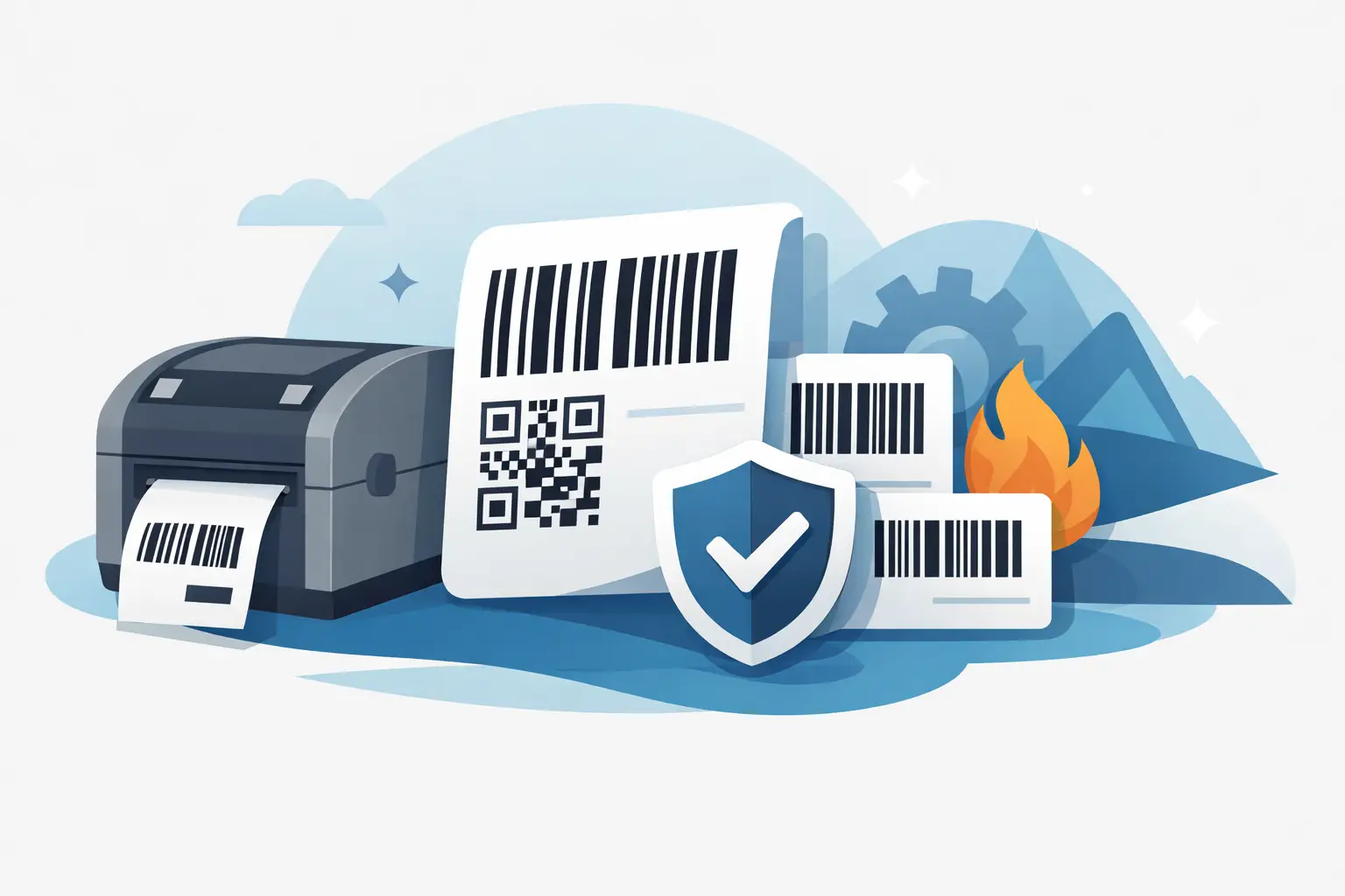 Zebra PolyPro 3000T for Durable Barcode Labels