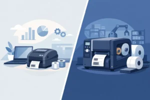 Desktop vs Industrial Label Printers