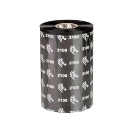 Zebra 2100 High-Performance Wax Ribbons ||02100BK11060
