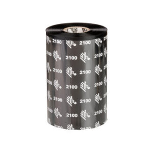 Zebra 2100 High-Performance Wax Ribbons ||02100BK11060