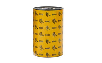 Zebra 6000 Wax Ribbons ||06000BK11060