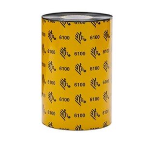 Zebra 6100 Wax/Resin Ribbons ||06100BK06045
