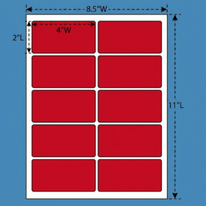 Laser Paper Labels