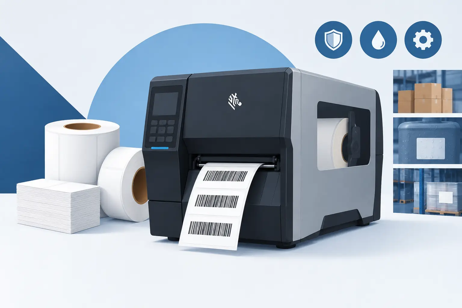 Zebra PolyPro 4000T for Durable Label Printing